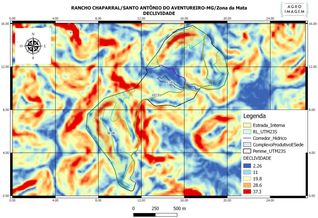 Mapa de Estratificação de Altitudes para a Vegetação do Brasil