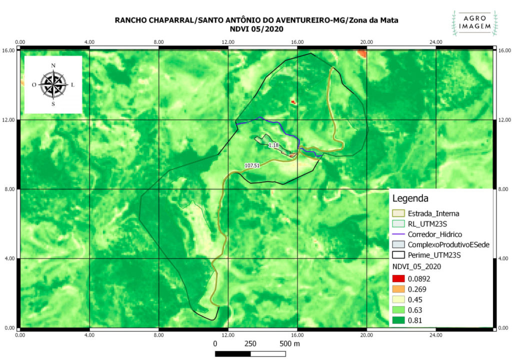 Mapa NDVI